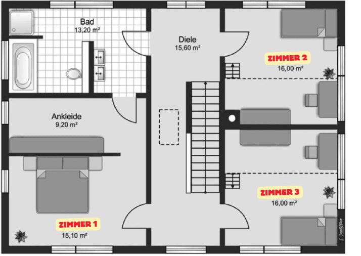 7 bedroom flat to rent, 20 m², Tutzing, Bavaria 7 bedroom flat to rent, 20 m², Tutzing, Bavaria