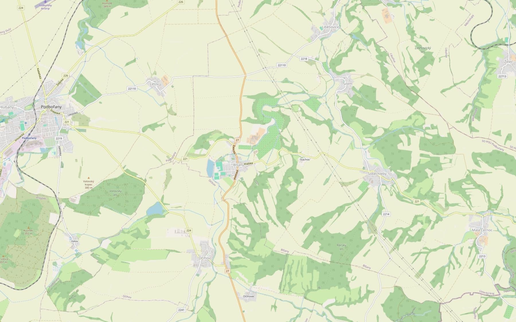plot for sale, 2,880 m², Blšany, Ústecký Region plot for sale, 2,880 m², Blšany, Ústecký Region