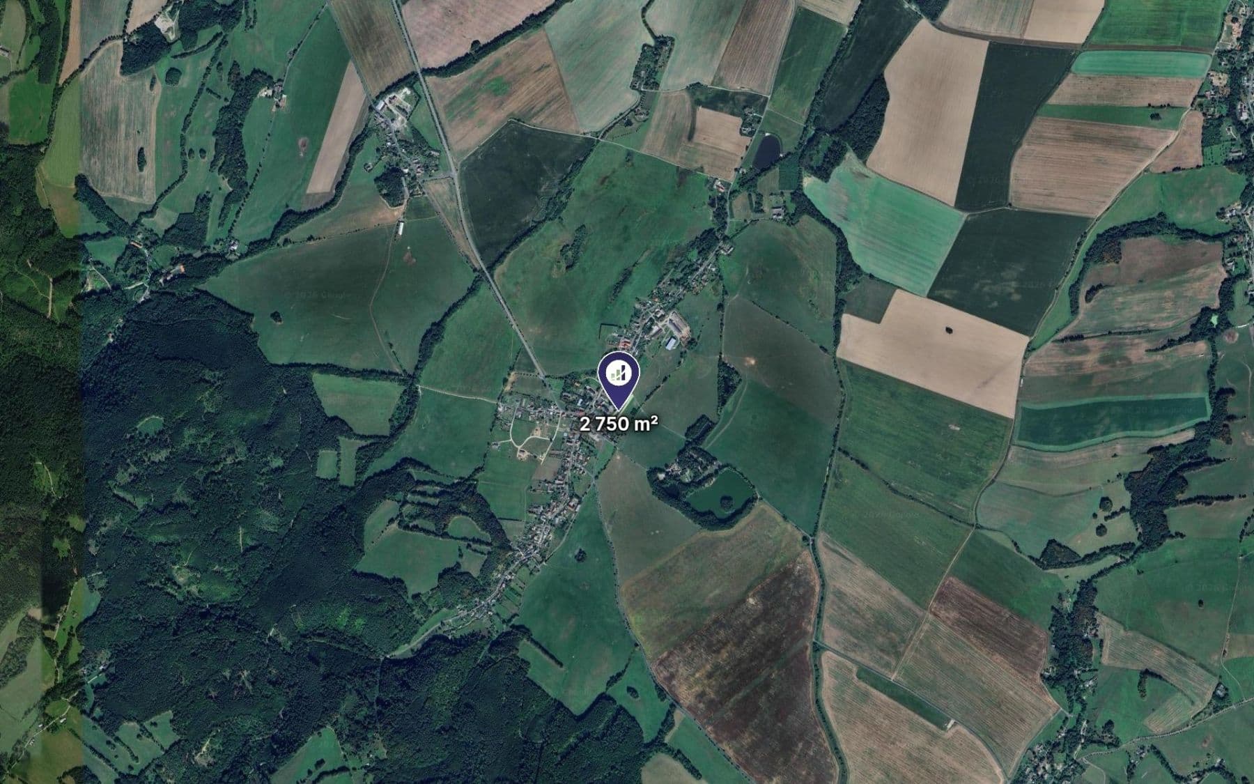 plot for sale, 2,750 m², Uhelná, Olomoucký Region plot for sale, 2,750 m², Uhelná, Olomoucký Region