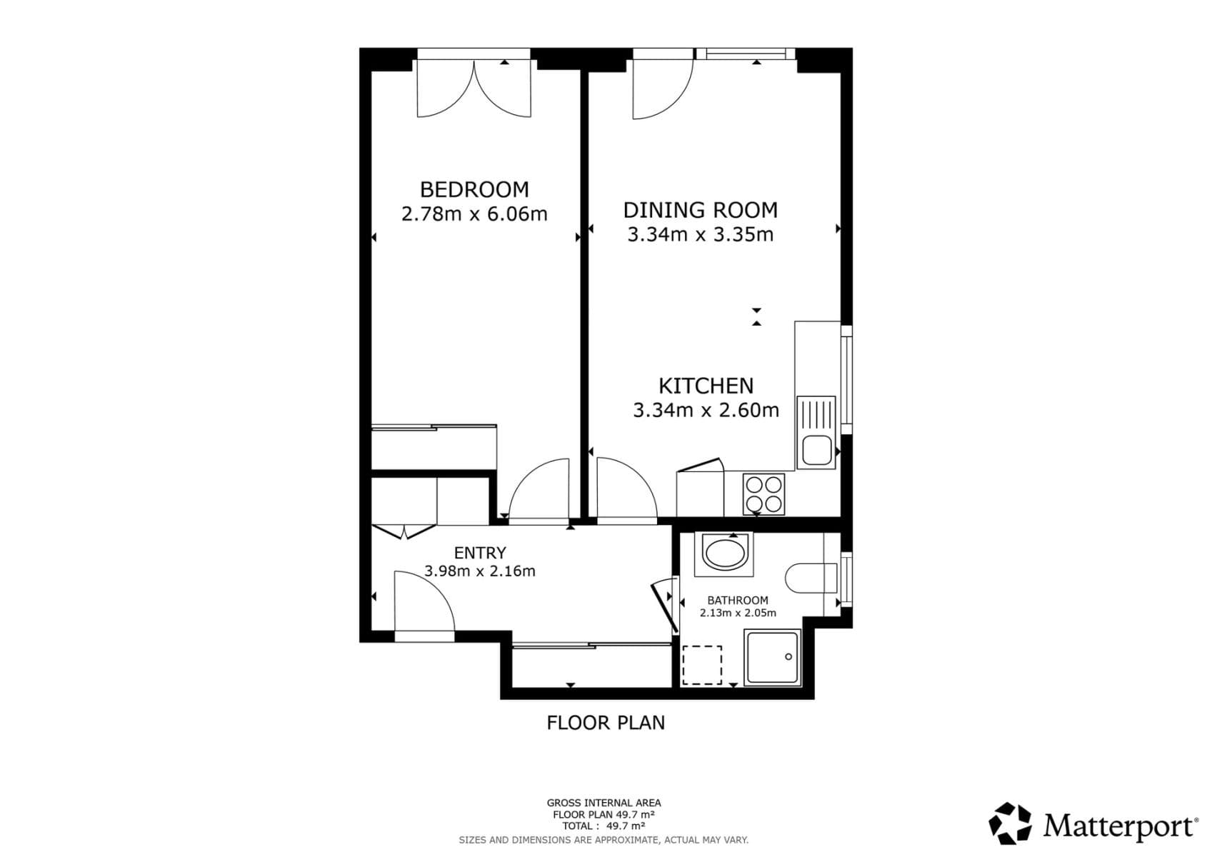 1 bedroom with open-plan kitchen flat to rent, 47 m², Haenkeho, Prague, Prague 1 bedroom with open-plan kitchen flat to rent, 47 m², Haenkeho, Prague, Prague