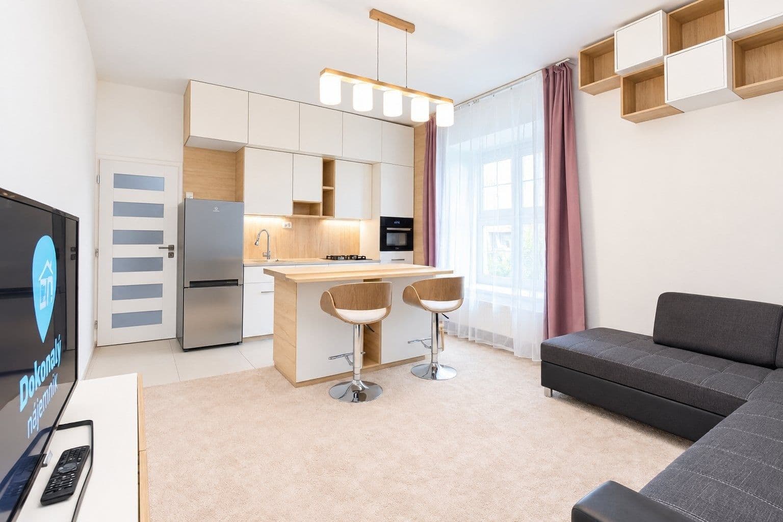 1 bedroom with open-plan kitchen flat to rent, 42 m², Nuselská, Prague, Prague 1 bedroom with open-plan kitchen flat to rent, 42 m², Nuselská, Prague, Prague