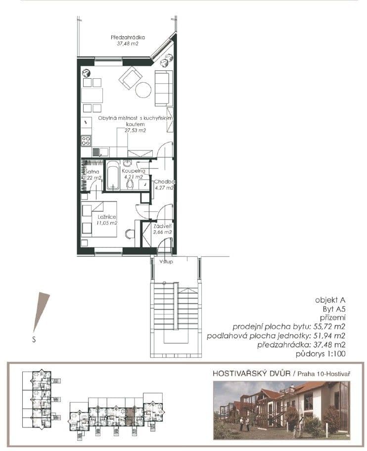 1 bedroom with open-plan kitchen flat to rent, 52 m², Kozinovo náměstí, Prague, Prague 1 bedroom with open-plan kitchen flat to rent, 52 m², Kozinovo náměstí, Prague, Prague