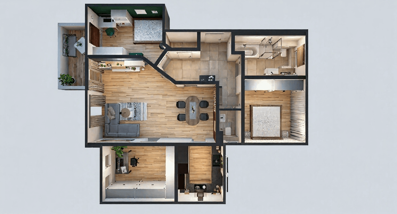 4 bedroom flat to rent, 104 m², Augsburg, Bavaria 4 bedroom flat to rent, 104 m², Augsburg, Bavaria