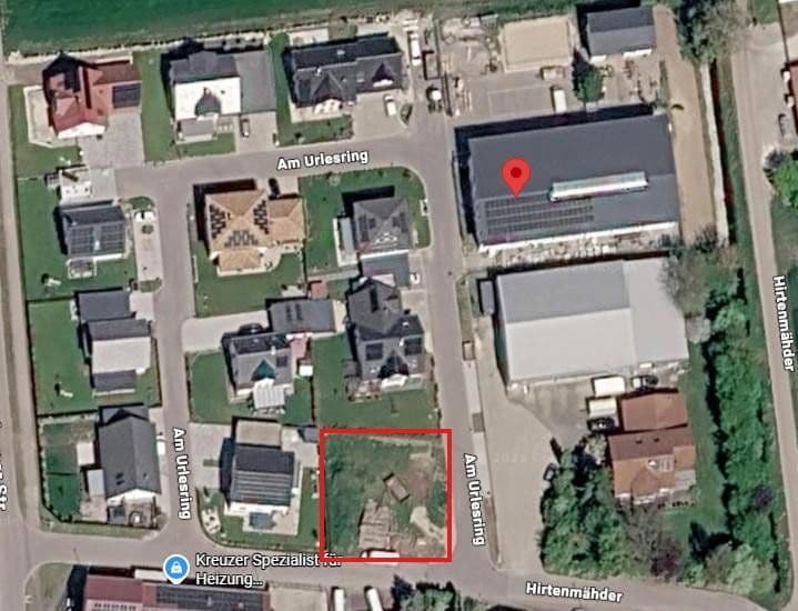 plot for sale, 606 m², Am Urlesring 12, Kühlenthal, Bavaria plot for sale, 606 m², Am Urlesring 12, Kühlenthal, Bavaria
