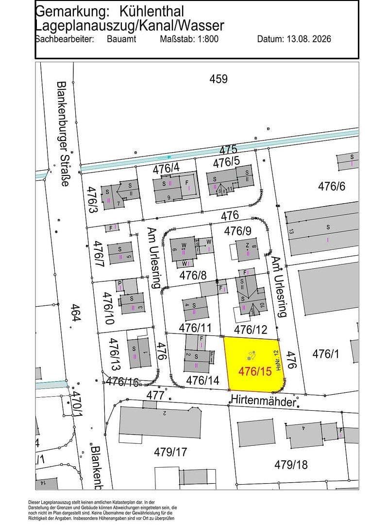 plot for sale, 606 m², Am Urlesring 12, Kühlenthal, Bavaria plot for sale, 606 m², Am Urlesring 12, Kühlenthal, Bavaria