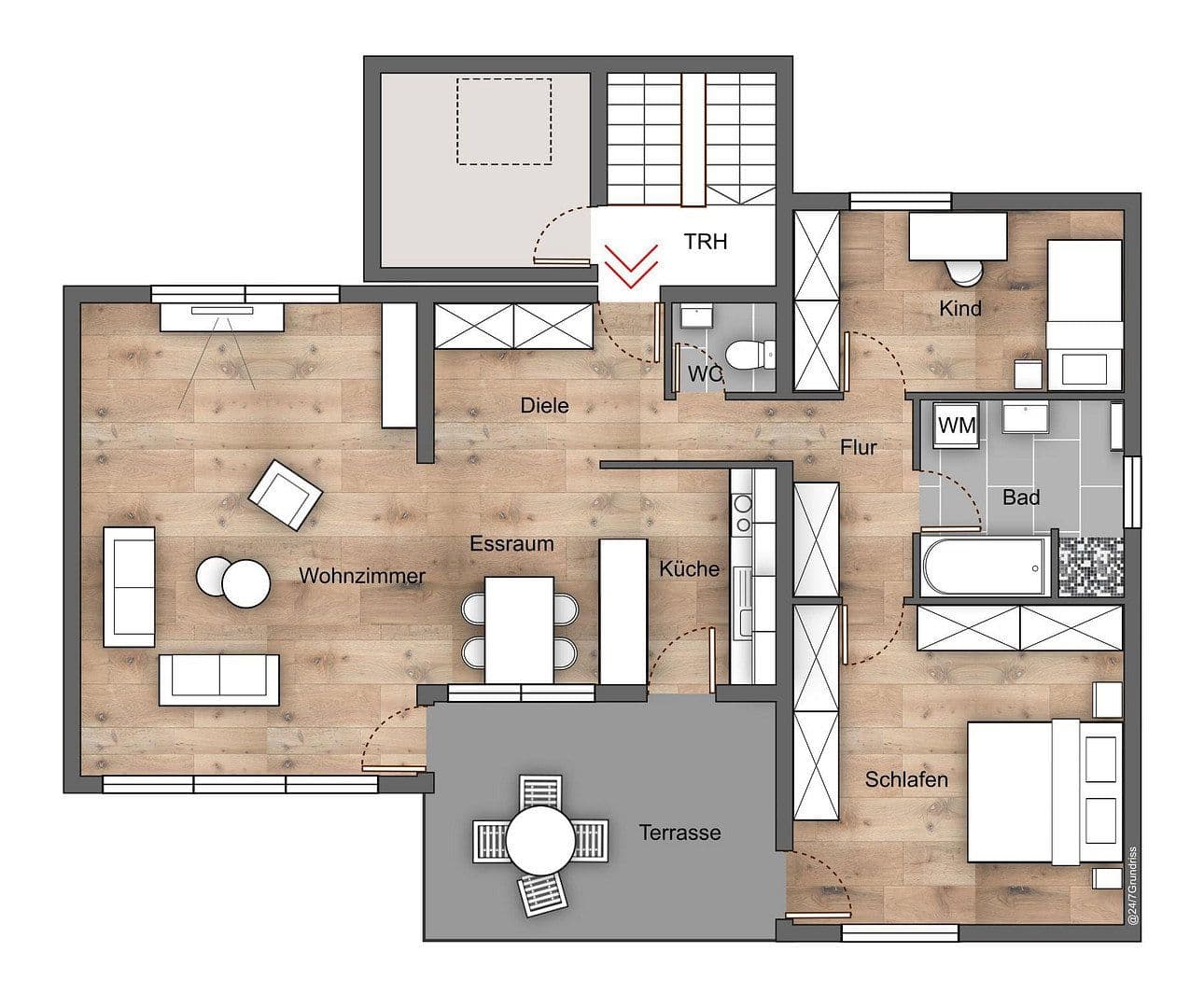 3 bedroom flat for sale, 95 m², Sulzbach-Rosenberg, Bavaria 3 bedroom flat for sale, 95 m², Sulzbach-Rosenberg, Bavaria
