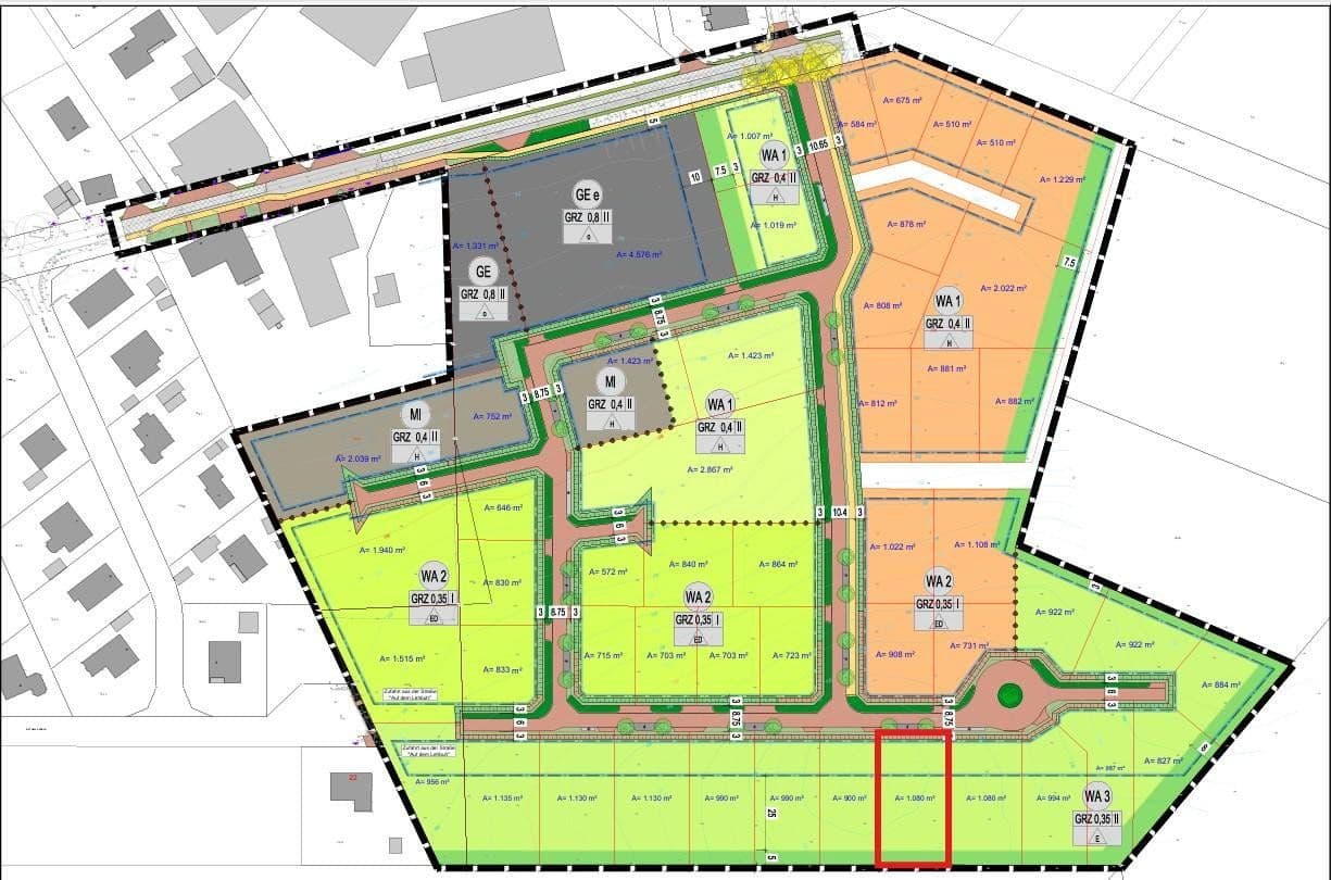 plot for sale, 1,080 m², Bispingen, Lower Saxony plot for sale, 1,080 m², Bispingen, Lower Saxony