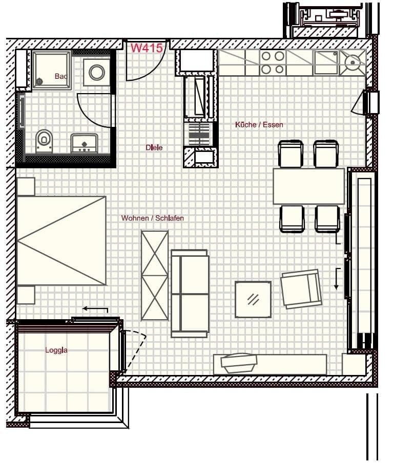 1 bedroom flat for sale, 52 m², Robert-Koch-Str. 18, Stuttgart-Vaihingen, Baden-Württemberg 1 bedroom flat for sale, 52 m², Robert-Koch-Str. 18, Stuttgart-Vaihingen, Baden-Württemberg