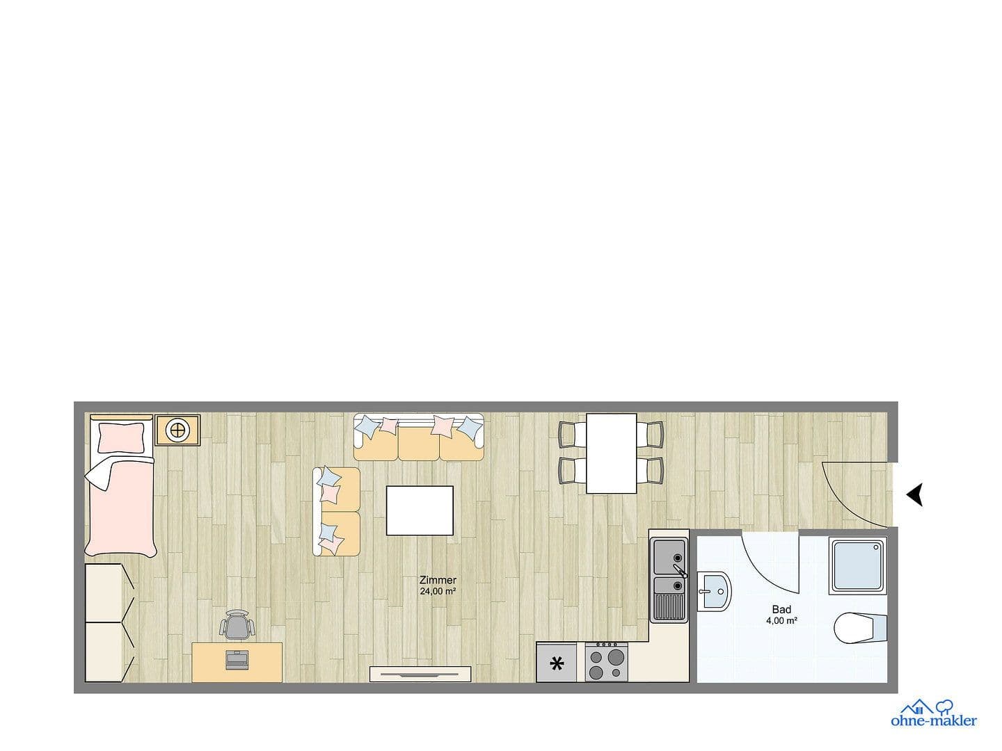 3 bedroom flat to rent, 80 m², Perleberg, Brandenburg 3 bedroom flat to rent, 80 m², Perleberg, Brandenburg