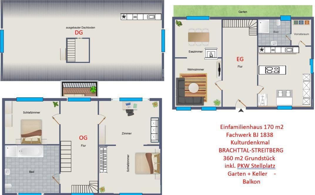 house to rent, 170 m², Brachttal, Hesse house to rent, 170 m², Brachttal, Hesse
