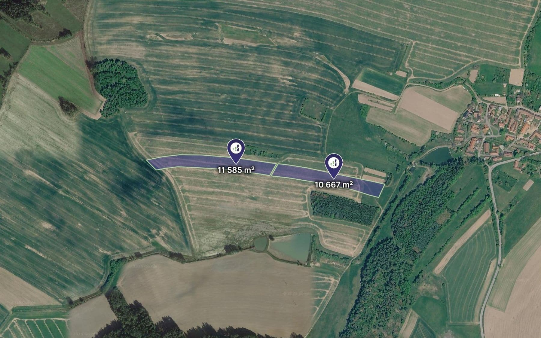 plot for sale, 22,252 m², Rozseč, Vysočina Region plot for sale, 22,252 m², Rozseč, Vysočina Region
