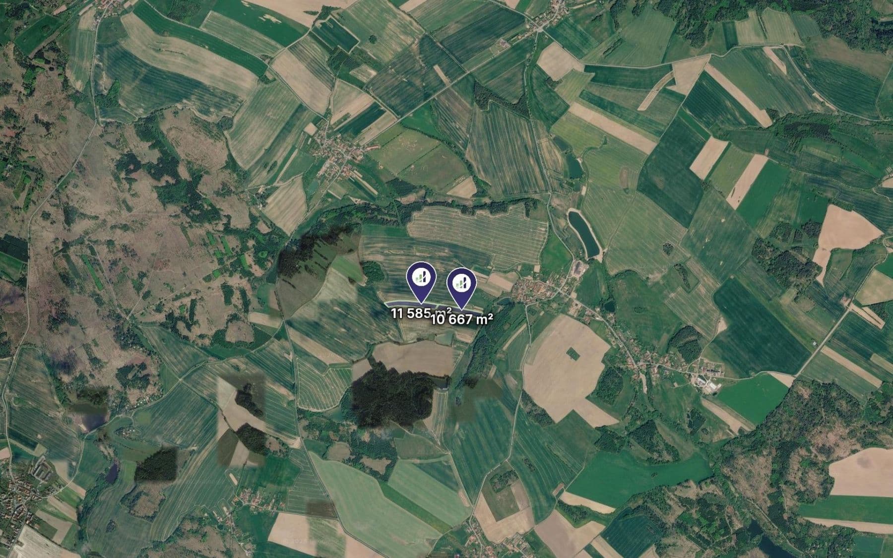 plot for sale, 22,252 m², Rozseč, Vysočina Region plot for sale, 22,252 m², Rozseč, Vysočina Region