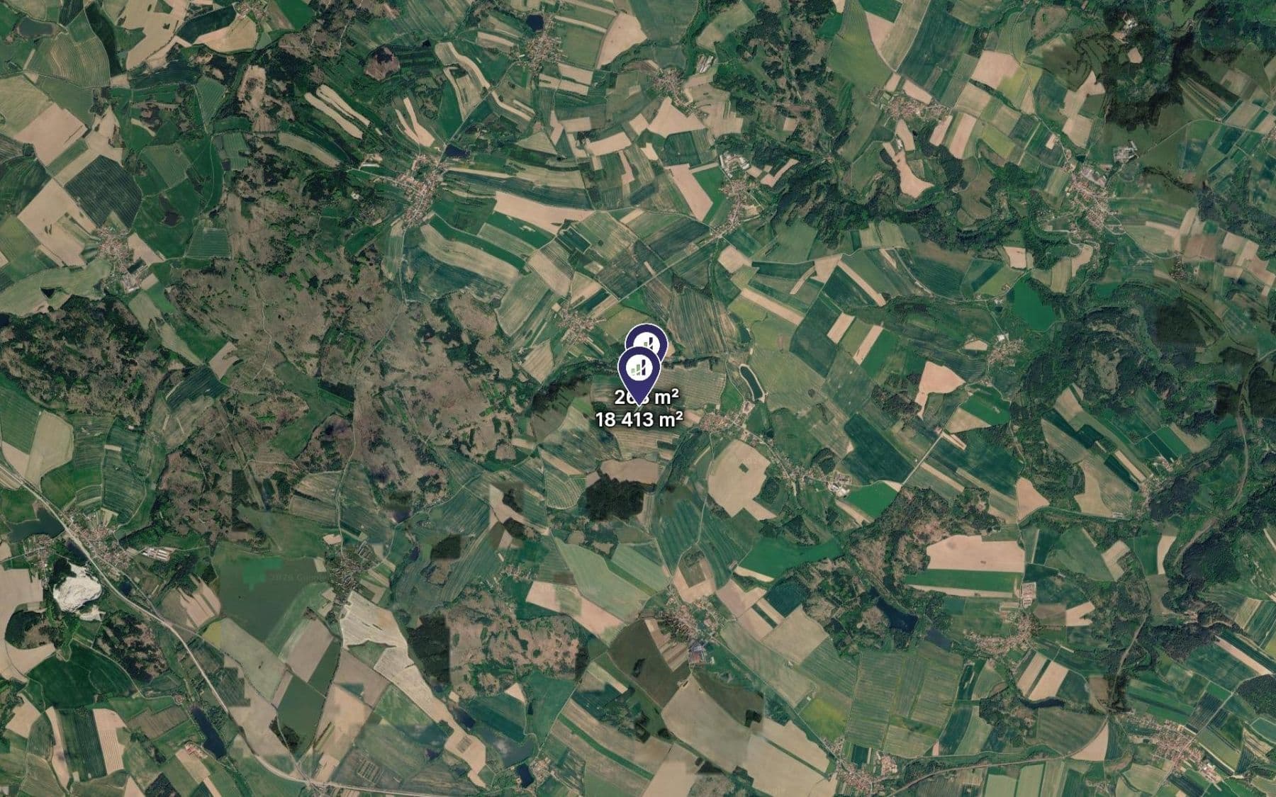 plot for sale, 18,676 m², Rozseč, Vysočina Region plot for sale, 18,676 m², Rozseč, Vysočina Region