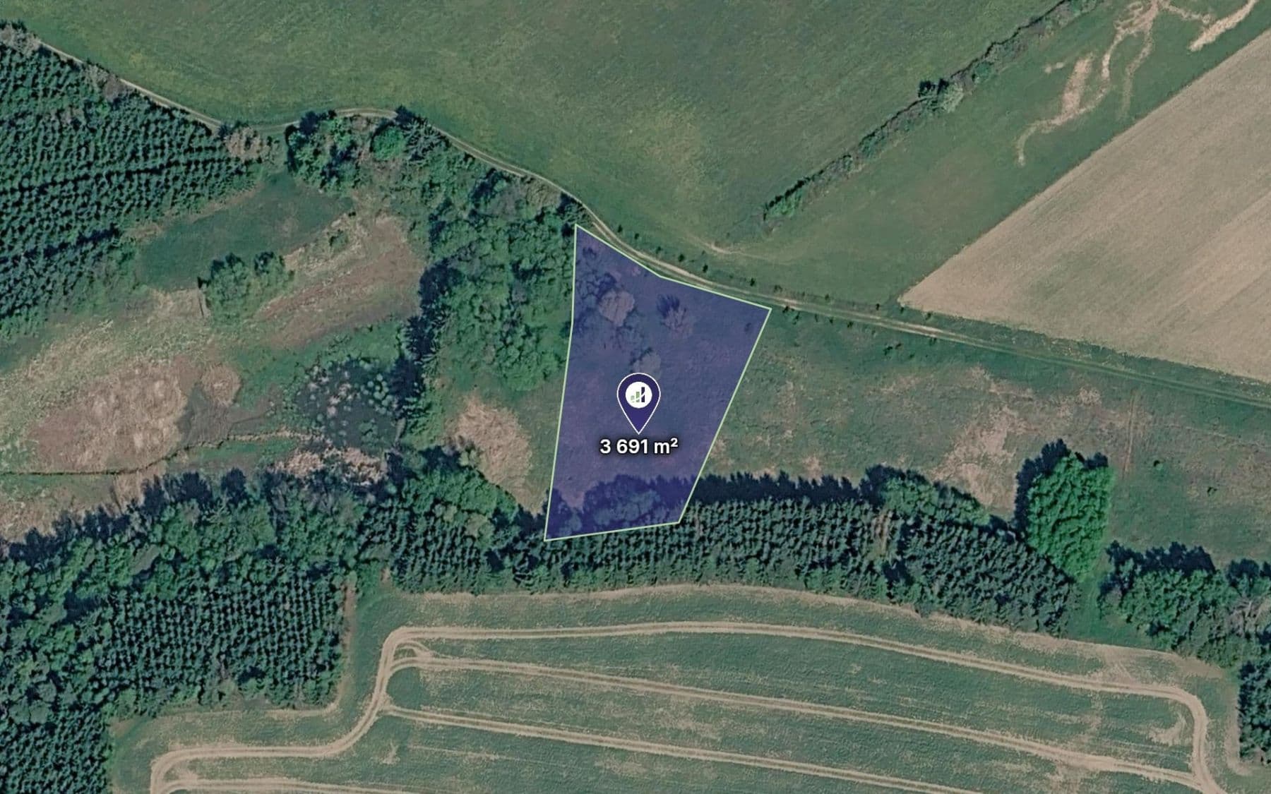 plot for sale, 3,691 m², Rozseč, Vysočina Region plot for sale, 3,691 m², Rozseč, Vysočina Region