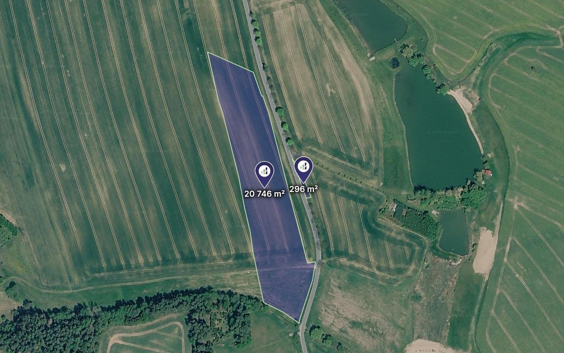 plot for sale, 21,042 m², Rozseč, Vysočina Region plot for sale, 21,042 m², Rozseč, Vysočina Region
