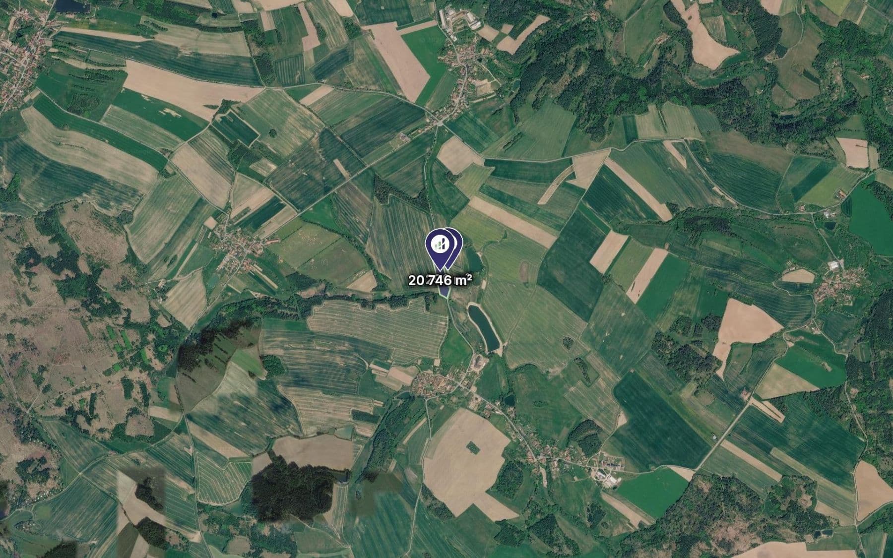 plot for sale, 21,042 m², Rozseč, Vysočina Region plot for sale, 21,042 m², Rozseč, Vysočina Region