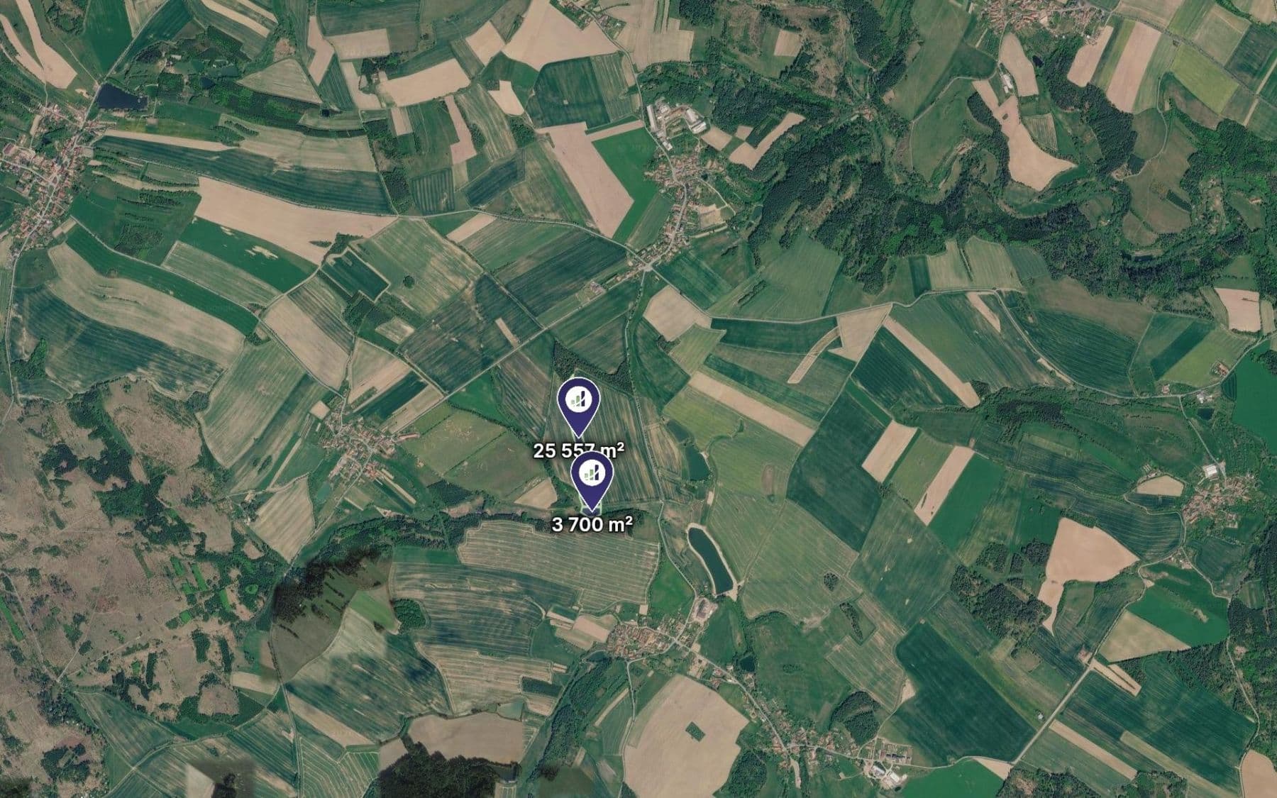 plot for sale, 29,257 m², Rozseč, Vysočina Region plot for sale, 29,257 m², Rozseč, Vysočina Region