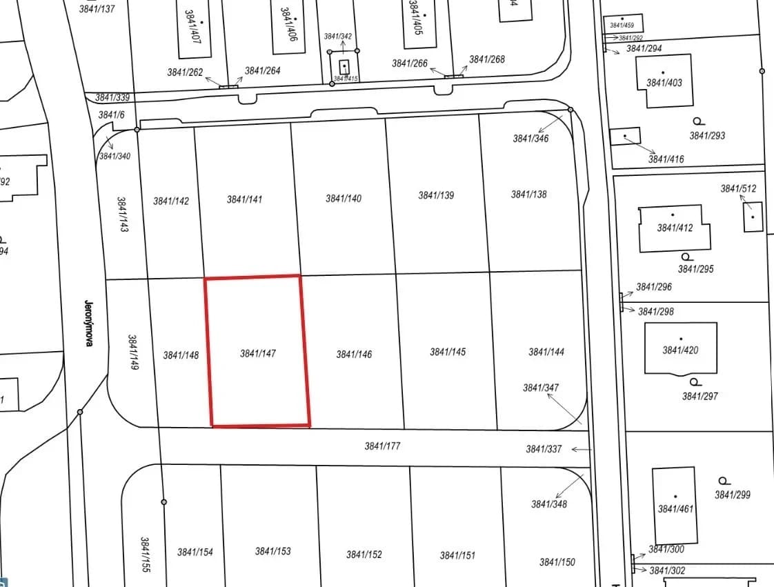 plot for sale, 693 m², Úvaly, Středočeský Region plot for sale, 693 m², Úvaly, Středočeský Region