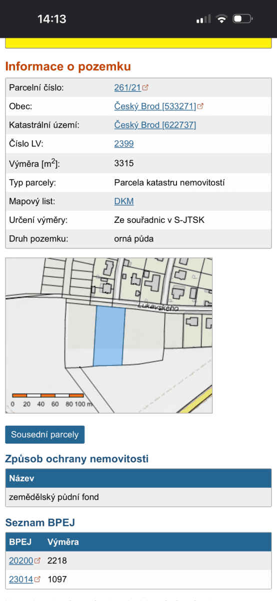 plot for sale, 3,315 m², Františka Macháčka, Český Brod, Středočeský Region plot for sale, 3,315 m², Františka Macháčka, Český Brod, Středočeský Region