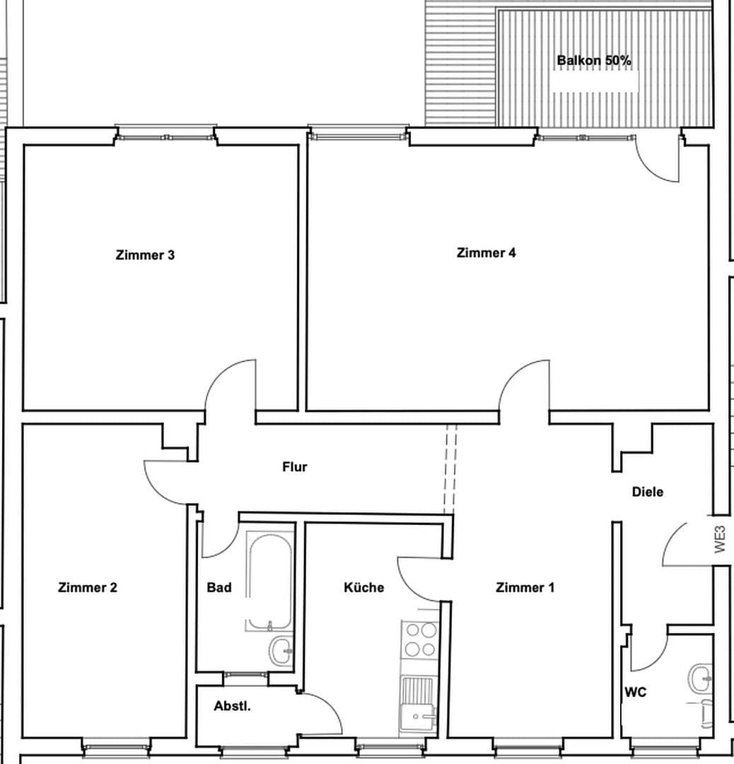 4 bedroom flat for sale, 95 m², Waiblingen, Baden-Württemberg 4 bedroom flat for sale, 95 m², Waiblingen, Baden-Württemberg