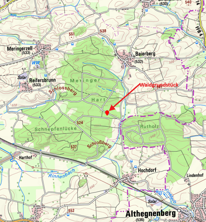 plot for sale, 16,740 m², Mering, Bavaria plot for sale, 16,740 m², Mering, Bavaria