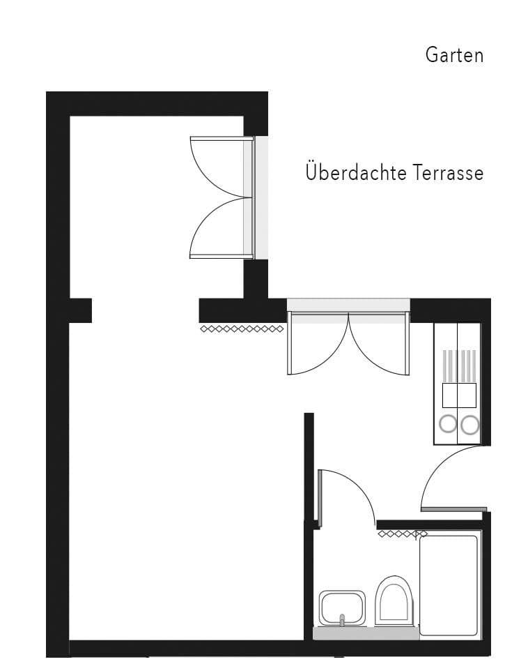 Studio flat to rent, 35 m², Parkstraße, Lüdenscheid, North Rhine-Westphalia Studio flat to rent, 35 m², Parkstraße, Lüdenscheid, North Rhine-Westphalia