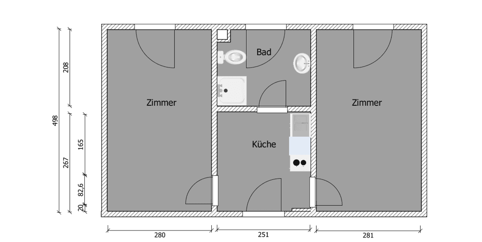 2 bedroom flat to rent, 42 m², Sagisdorfer Strasse 7, Halle, Saxony-Anhalt 2 bedroom flat to rent, 42 m², Sagisdorfer Strasse 7, Halle, Saxony-Anhalt