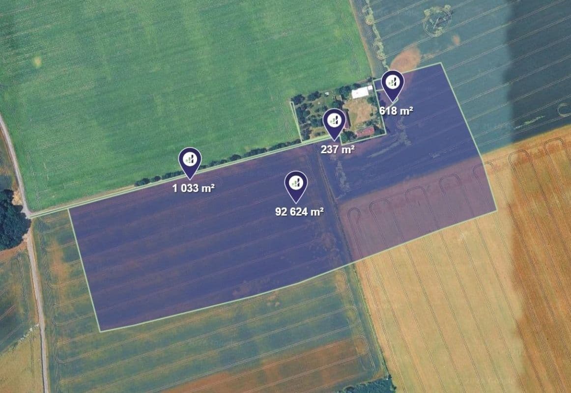 plot for sale, 15,583 m², Přezletice, Středočeský Region plot for sale, 15,583 m², Přezletice, Středočeský Region