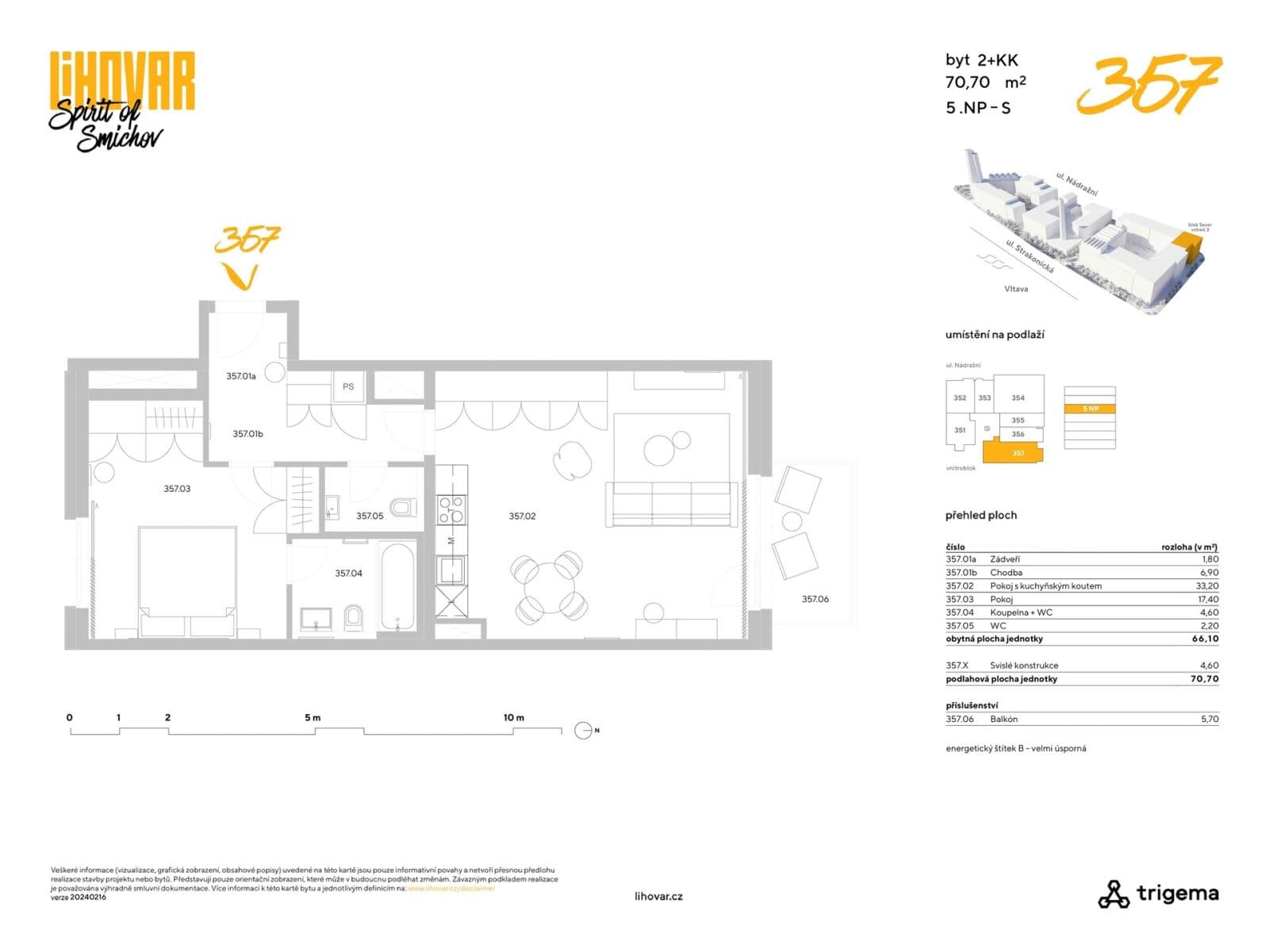 1 bedroom with open-plan kitchen flat to rent, 71 m², U Lihovaru, Prague, Prague 1 bedroom with open-plan kitchen flat to rent, 71 m², U Lihovaru, Prague, Prague