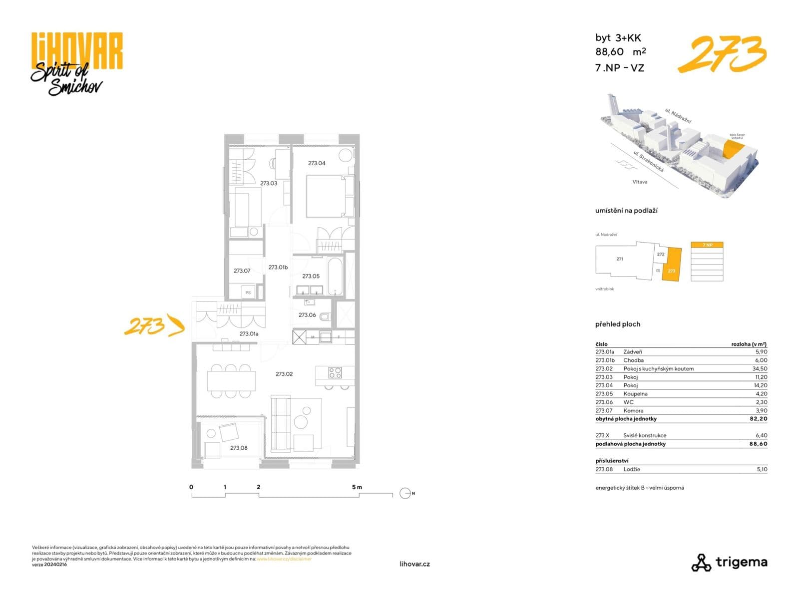 2 bedroom with open-plan kitchen flat to rent, 89 m², U Lihovaru, Prague, Prague 2 bedroom with open-plan kitchen flat to rent, 89 m², U Lihovaru, Prague, Prague