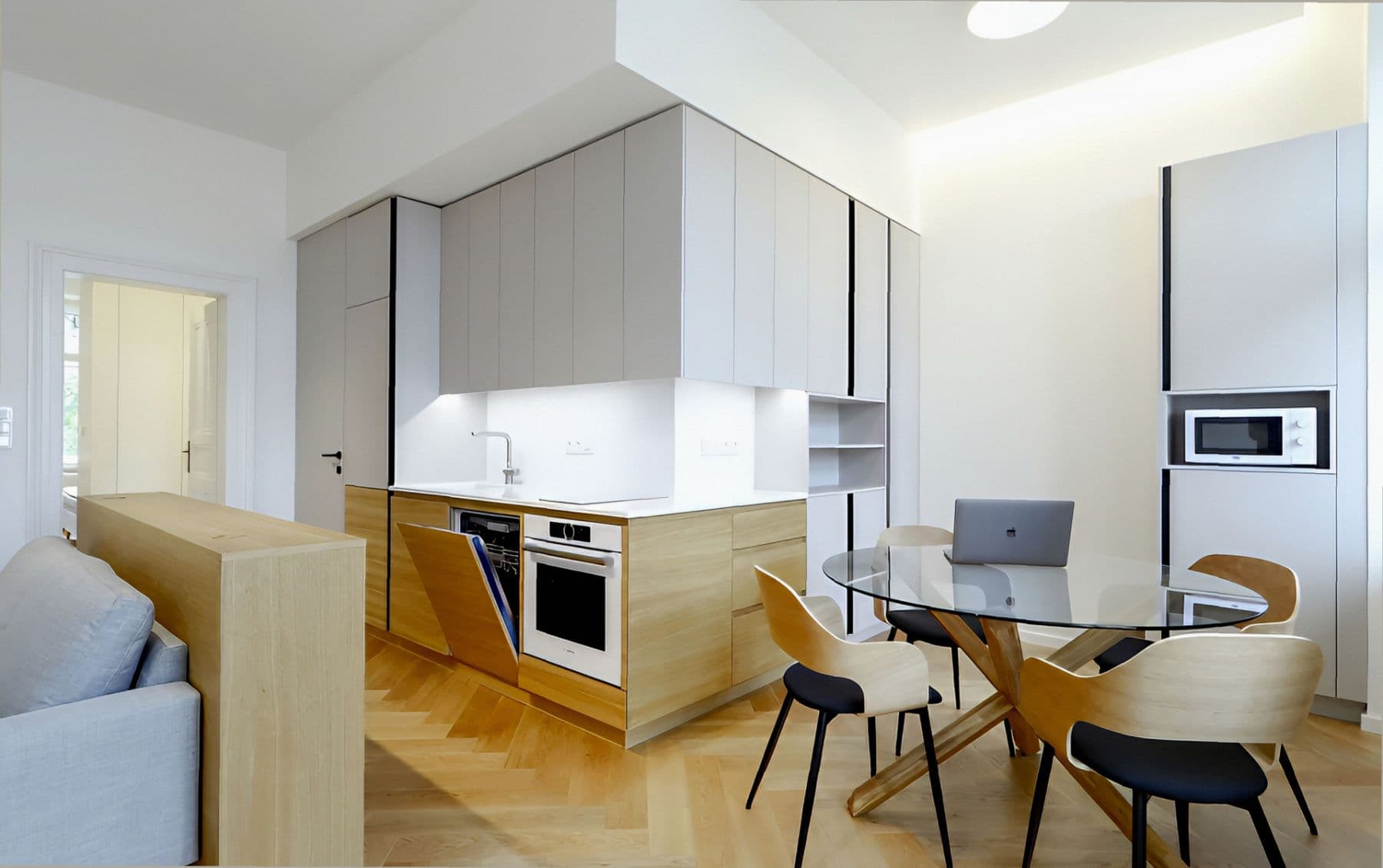 1 bedroom with open-plan kitchen flat to rent, 56 m², Na Bělidle, Prague, Prague 1 bedroom with open-plan kitchen flat to rent, 56 m², Na Bělidle, Prague, Prague