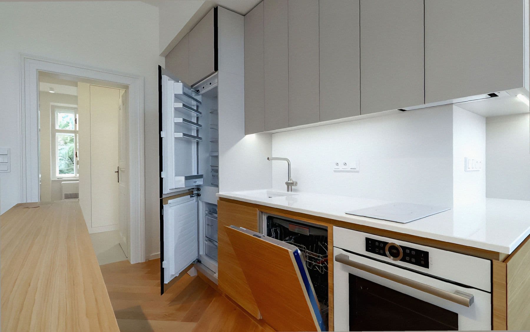 1 bedroom with open-plan kitchen flat to rent, 56 m², Na Bělidle, Prague, Prague 1 bedroom with open-plan kitchen flat to rent, 56 m², Na Bělidle, Prague, Prague