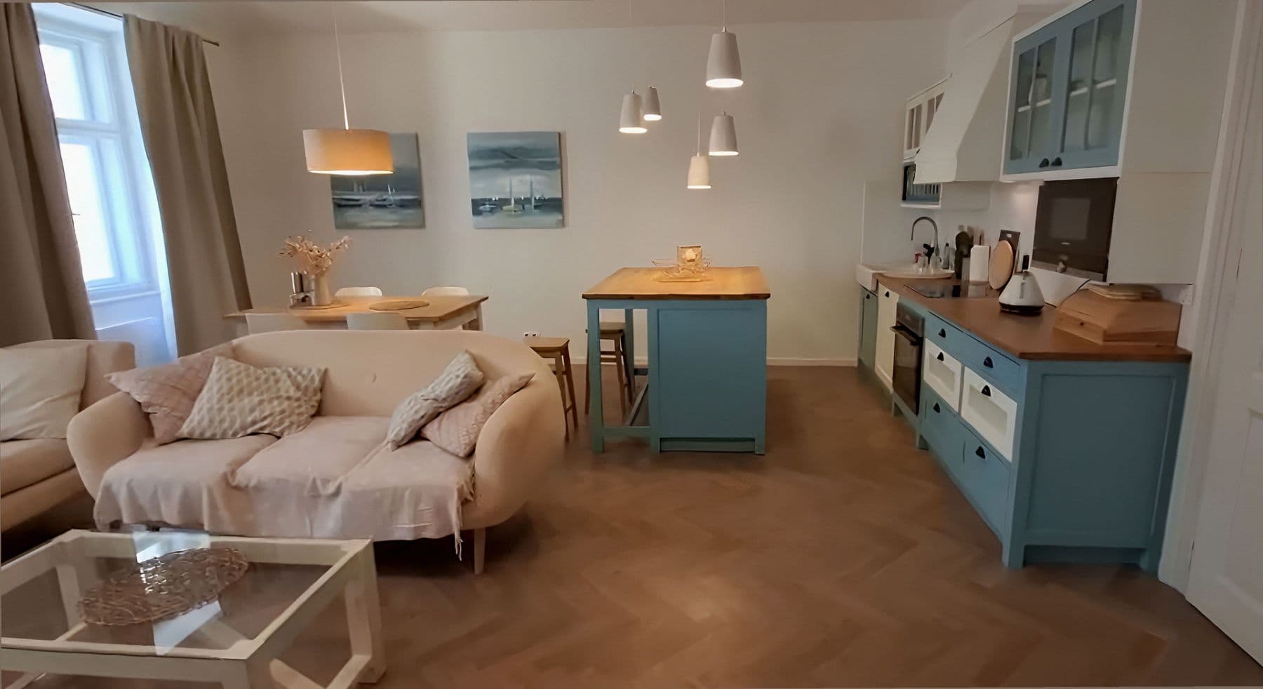 1 bedroom with open-plan kitchen flat to rent, 84 m², Valentinská, Prague, Prague 1 bedroom with open-plan kitchen flat to rent, 84 m², Valentinská, Prague, Prague