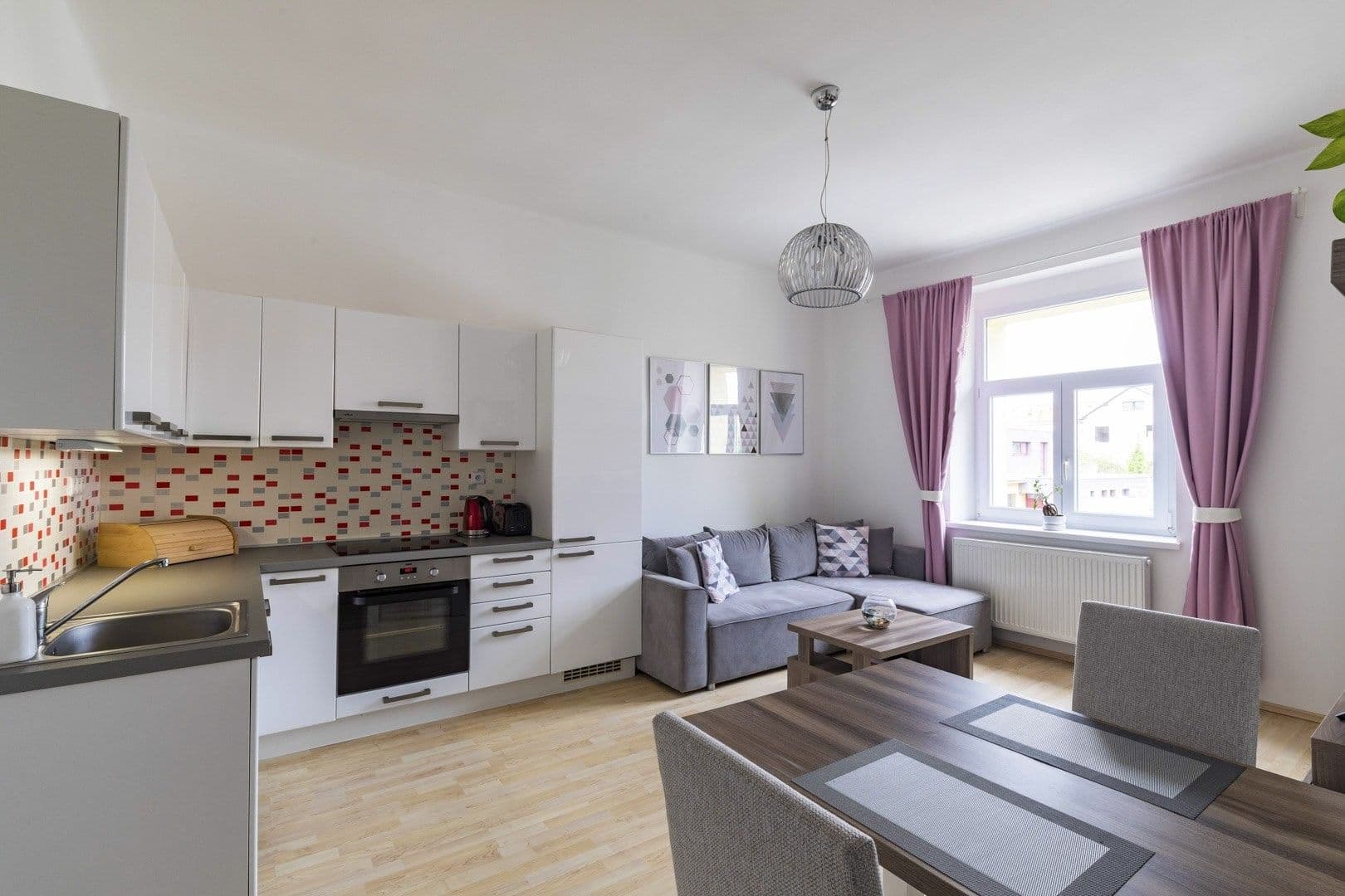1 bedroom with open-plan kitchen flat to rent, 50 m², V Domově, Prague, Prague 1 bedroom with open-plan kitchen flat to rent, 50 m², V Domově, Prague, Prague