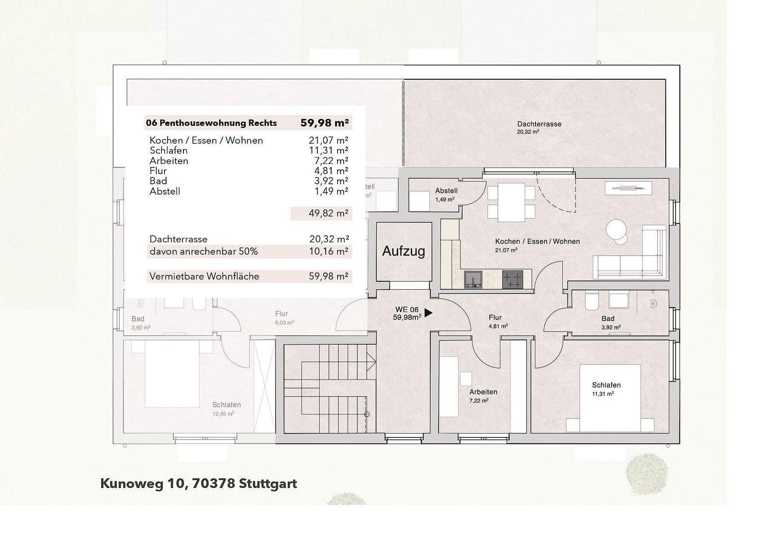 2 bedroom flat to rent, 57 m², Kunoweg 10, Stuttgart-Mühlhausen, Baden-Württemberg 2 bedroom flat to rent, 57 m², Kunoweg 10, Stuttgart-Mühlhausen, Baden-Württemberg