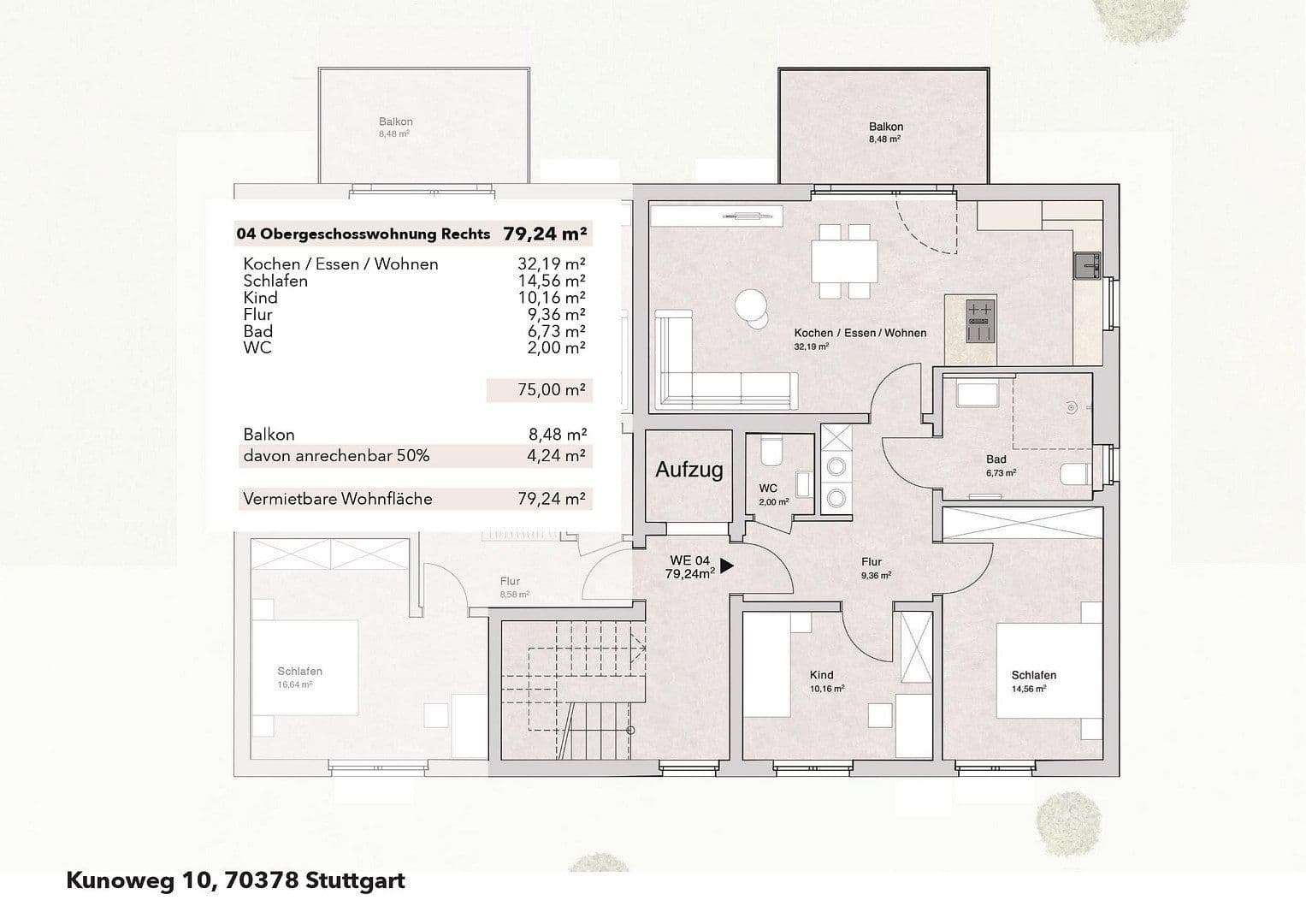 3 bedroom flat to rent, 80 m², Kunoweg 10, Stuttgart-Mühlhausen, Baden-Württemberg 3 bedroom flat to rent, 80 m², Kunoweg 10, Stuttgart-Mühlhausen, Baden-Württemberg