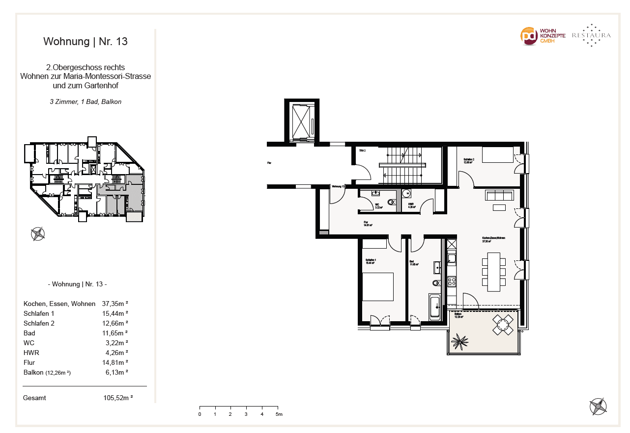 3 bedroom flat for sale, 105 m², Kaltenweiderplatz 3a, Langenhagen, Lower Saxony 3 bedroom flat for sale, 105 m², Kaltenweiderplatz 3a, Langenhagen, Lower Saxony