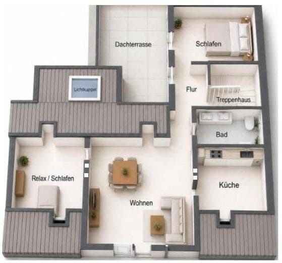 1 bedroom with open-plan kitchen flat to rent, 80 m², Usingen, Hesse 1 bedroom with open-plan kitchen flat to rent, 80 m², Usingen, Hesse