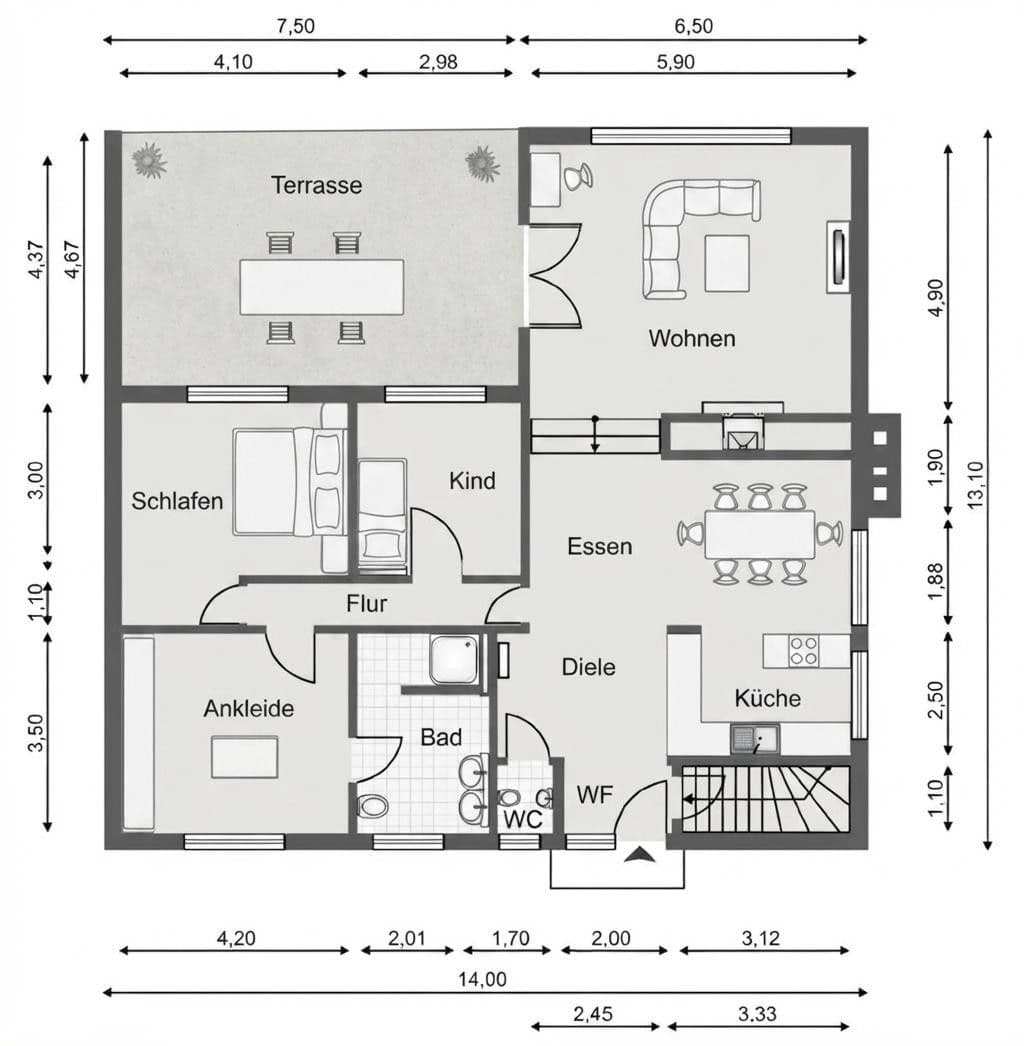 house for sale, 117 m², Schiebrookstraße 6, Neversdorf, Schleswig-Holstein house for sale, 117 m², Schiebrookstraße 6, Neversdorf, Schleswig-Holstein