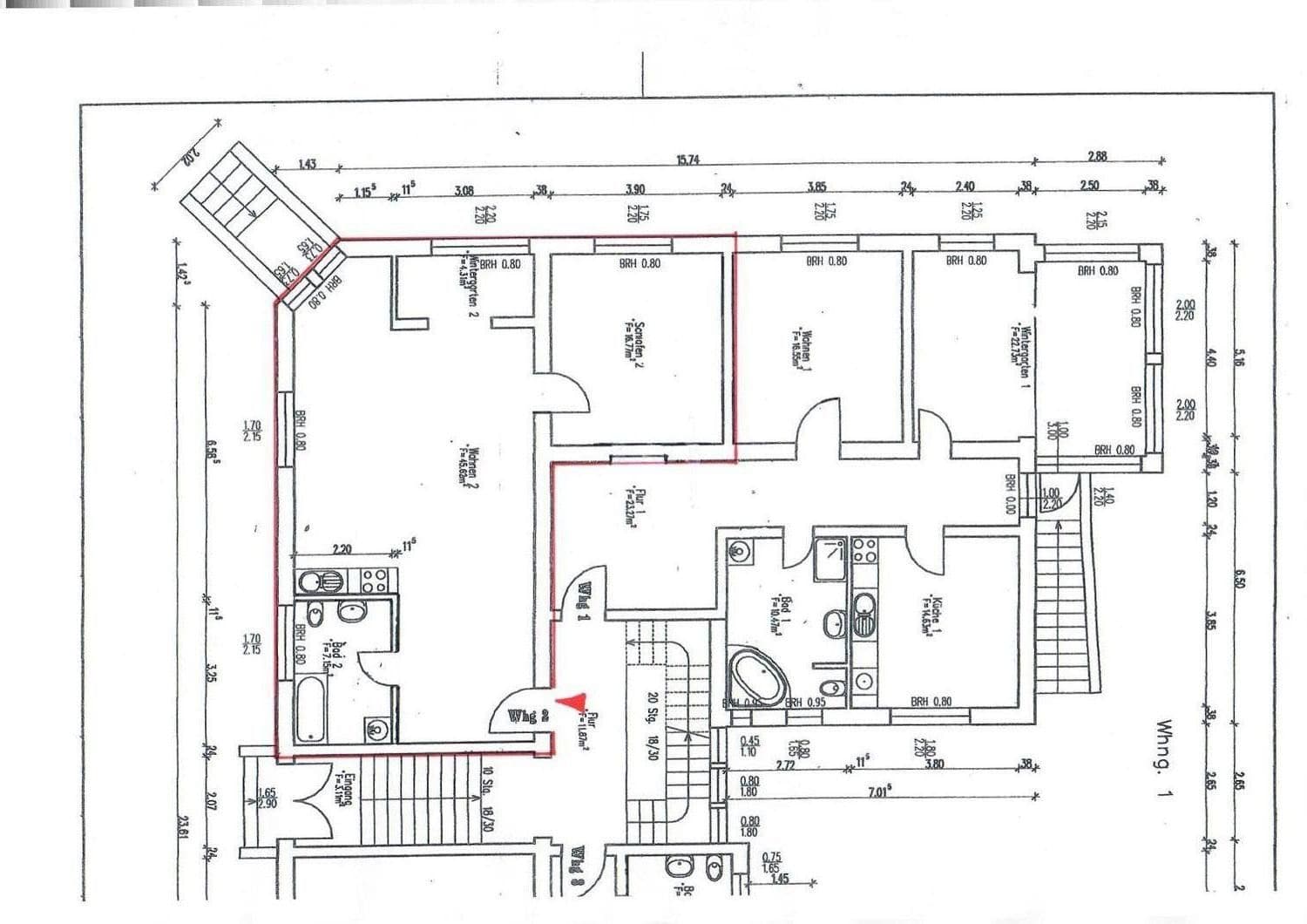 2 bedroom flat to rent, 75 m², Strausberg, Brandenburg 2 bedroom flat to rent, 75 m², Strausberg, Brandenburg