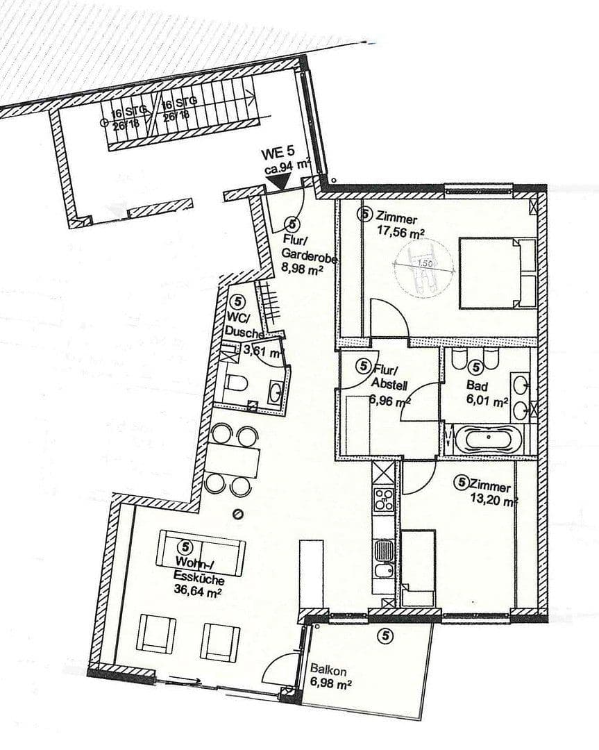 3 bedroom flat to rent, 94 m², Weidenpescherstr. 36,, Köln, North Rhine-Westphalia 3 bedroom flat to rent, 94 m², Weidenpescherstr. 36,, Köln, North Rhine-Westphalia