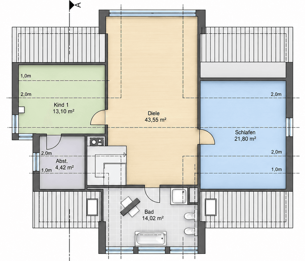 4 bedroom flat for sale, 161 m², Weißenhorn, Bavaria 4 bedroom flat for sale, 161 m², Weißenhorn, Bavaria