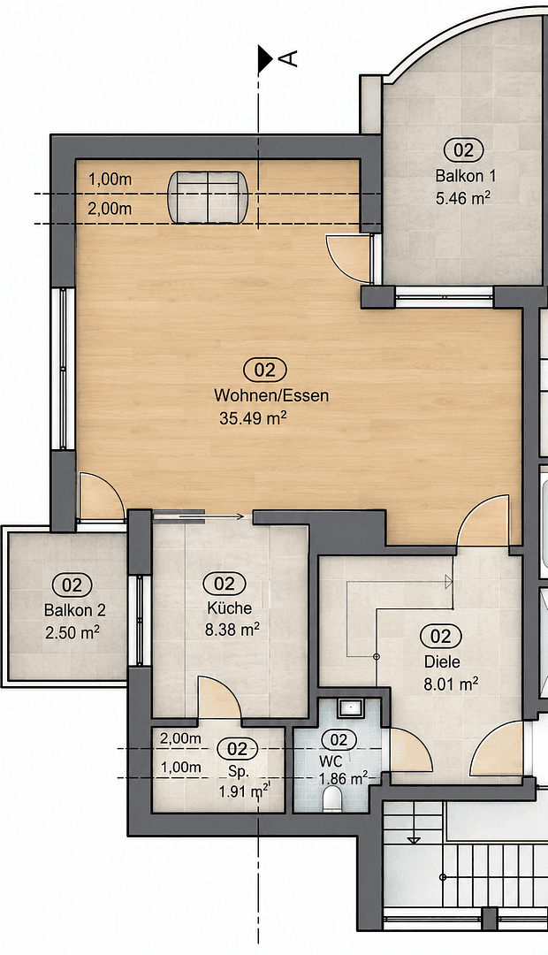 4 bedroom flat for sale, 161 m², Weißenhorn, Bavaria 4 bedroom flat for sale, 161 m², Weißenhorn, Bavaria