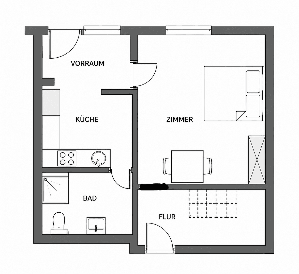 1 bedroom flat to rent, 30 m², Oderstraße 1, scharbeutz, Schleswig-Holstein 1 bedroom flat to rent, 30 m², Oderstraße 1, scharbeutz, Schleswig-Holstein