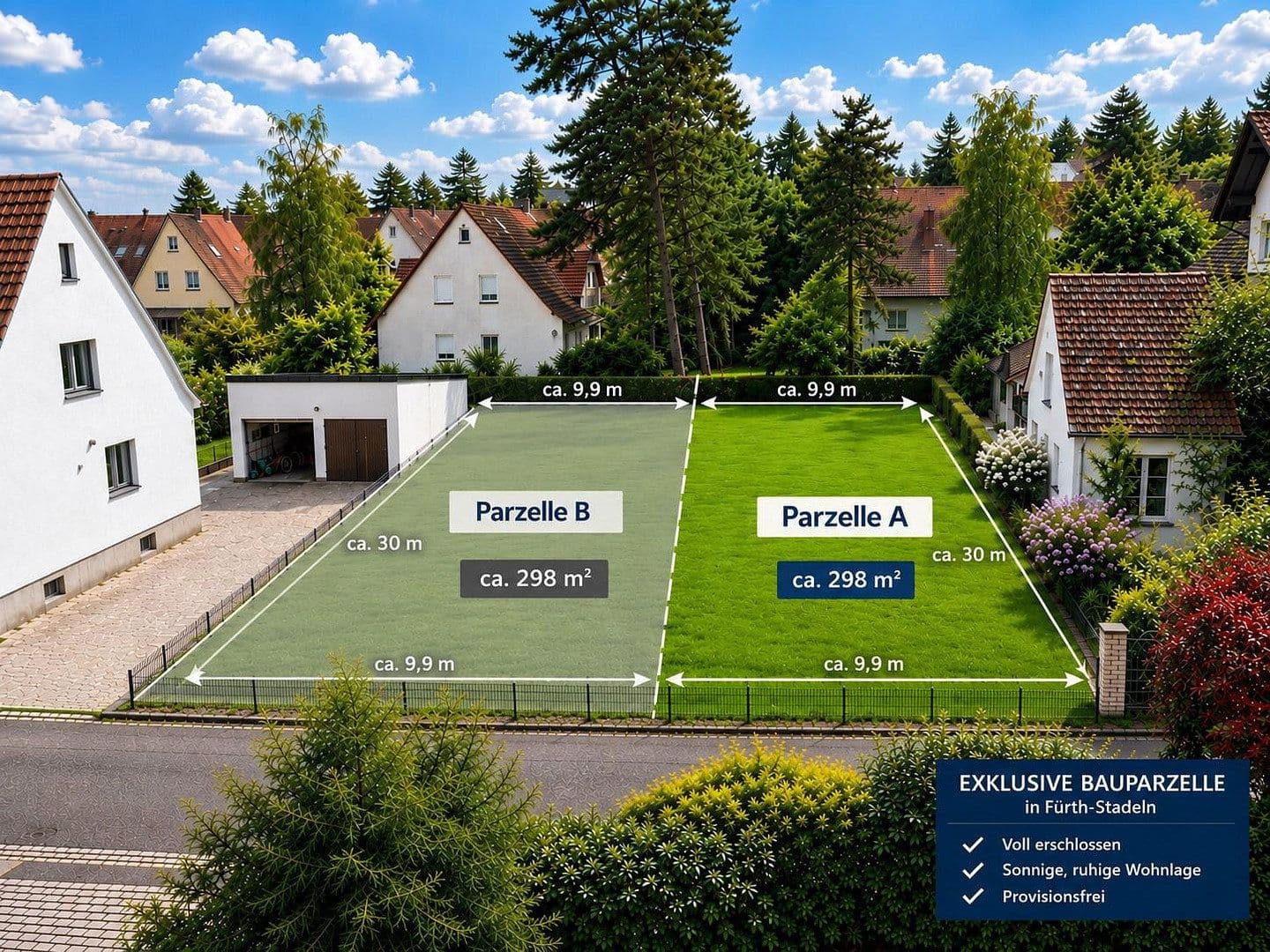 plot for sale, 298 m², Fürth, Bavaria plot for sale, 298 m², Fürth, Bavaria