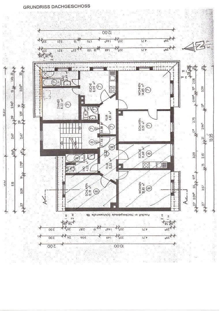 3 bedroom flat to rent, 55 m², Schützenstr. 23, Augsburg, Bavaria 3 bedroom flat to rent, 55 m², Schützenstr. 23, Augsburg, Bavaria