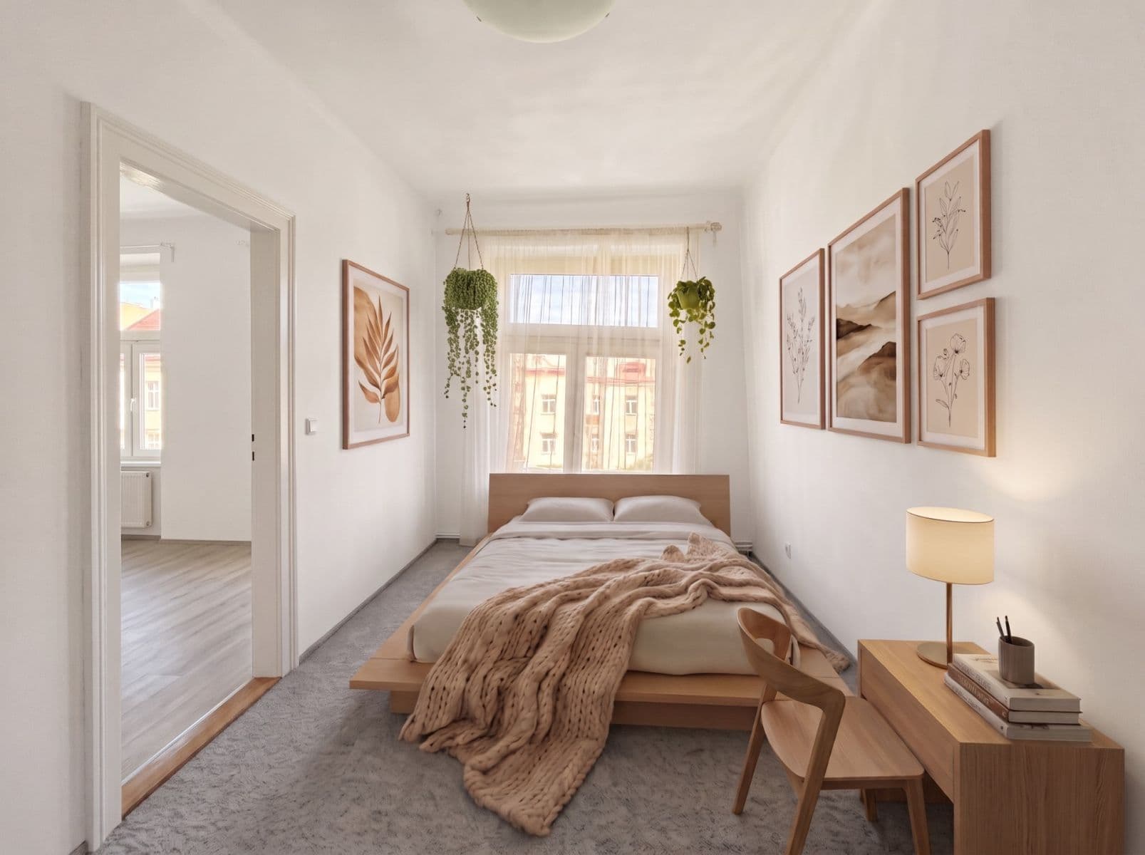 1 bedroom with open-plan kitchen flat for sale, 50 m², Velehradská, Prague, Prague 1 bedroom with open-plan kitchen flat for sale, 50 m², Velehradská, Prague, Prague