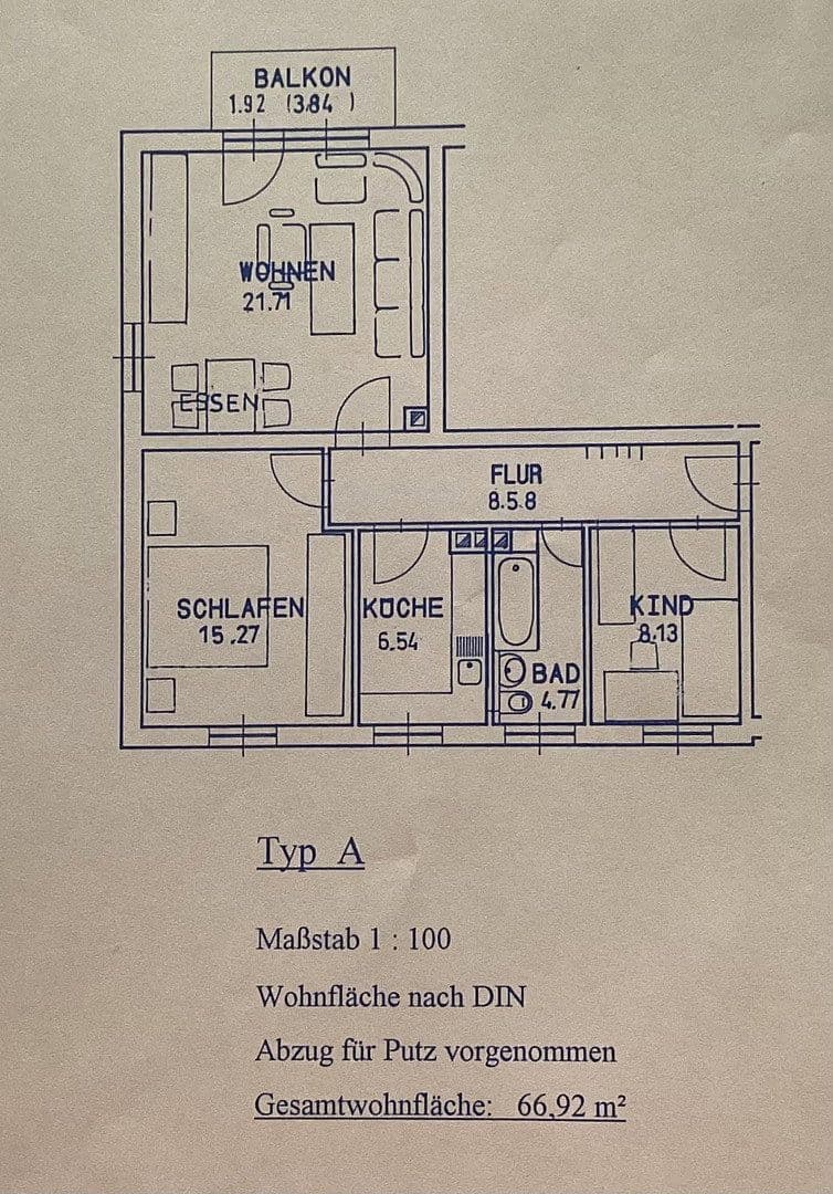3 bedroom flat for sale, 67 m², Kissing, Bavaria 3 bedroom flat for sale, 67 m², Kissing, Bavaria