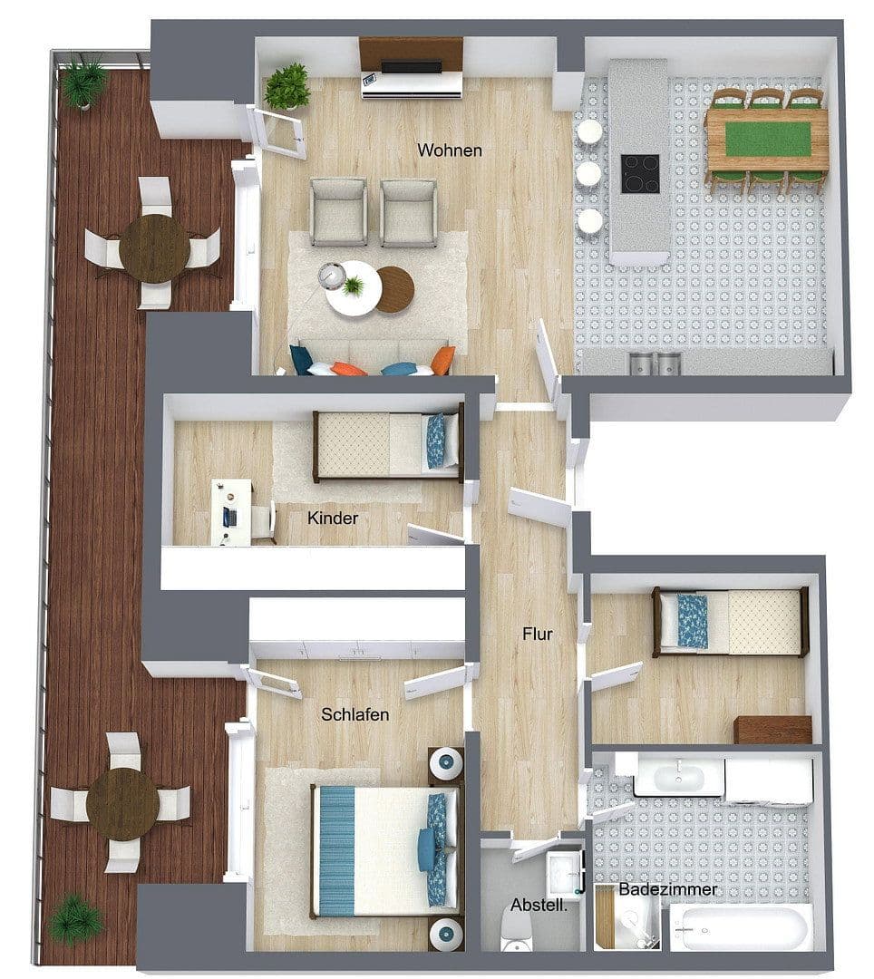 4 bedroom flat to rent, 98 m², Olching bei München, Bavaria 4 bedroom flat to rent, 98 m², Olching bei München, Bavaria