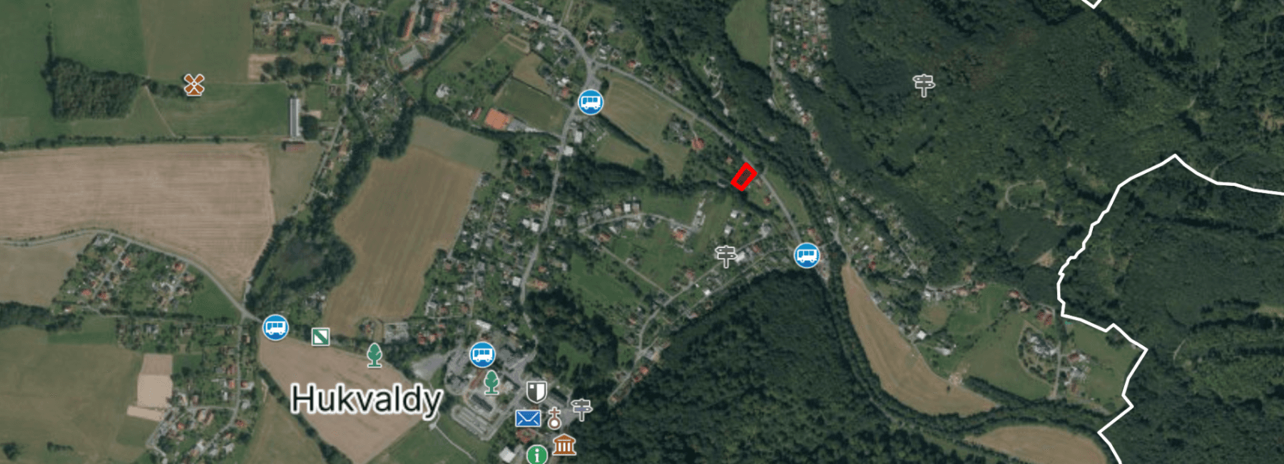 plot for sale, 1,007 m², Hukvaldy, Moravskoslezský Region plot for sale, 1,007 m², Hukvaldy, Moravskoslezský Region
